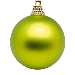 DecoWoerner Bolas De Navidad>Estera, Bolas De Plástico Claro, 6 Cm Ø - 24 Piezas