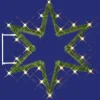 DecoWoerner Luces De Navidad>Estrella De 6 Puntas, 135 X 150 Cm