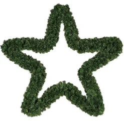DecoWoerner Decoración Navideña Xxl|Coronas De Navidad>Estrella De Abeto Artificial, Ø 140 Cm