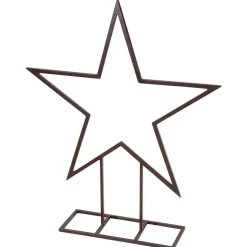 DecoWoerner Estrella De Navidad>Estrella De Metal Altura 80 Cm