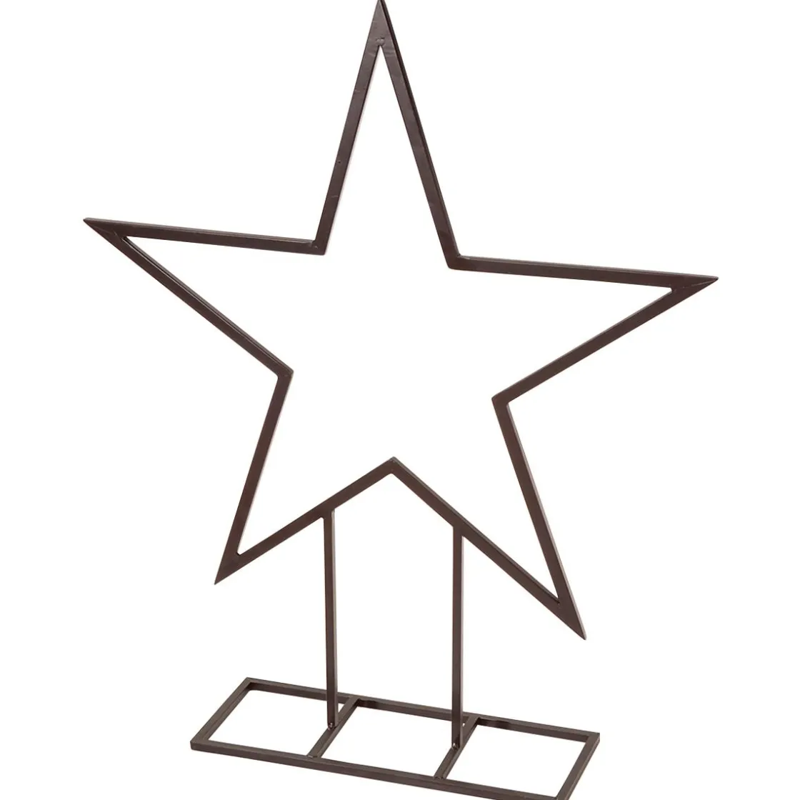 DecoWoerner Estrella De Navidad>Estrella De Metal Altura 80 Cm