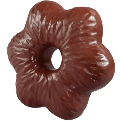 DecoWoerner Chupetes Xxl>Estrella De Pan De Jengibre De Chocolate Ø 30 Cm