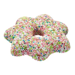 DecoWoerner Chupetes Xxl>Estrella De Pan De Jengibre Con Cobertura Espolvoreada Ø 30 Cm