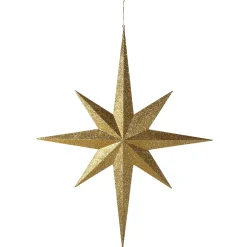 DecoWoerner Decoración Navideña Xxl|Estrella De Navidad>Estrella Decorativa XXL 100 Cm