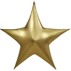 DecoWoerner Decoración Temática|Decoración Navideña Xxl>Estrella Extensible Ø 200 Cm, Ignífuga B1