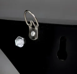 DecoWoerner Luz Decorativa|Decoración Temática>Estrella Luminosa Negra, Altura 95 Cm