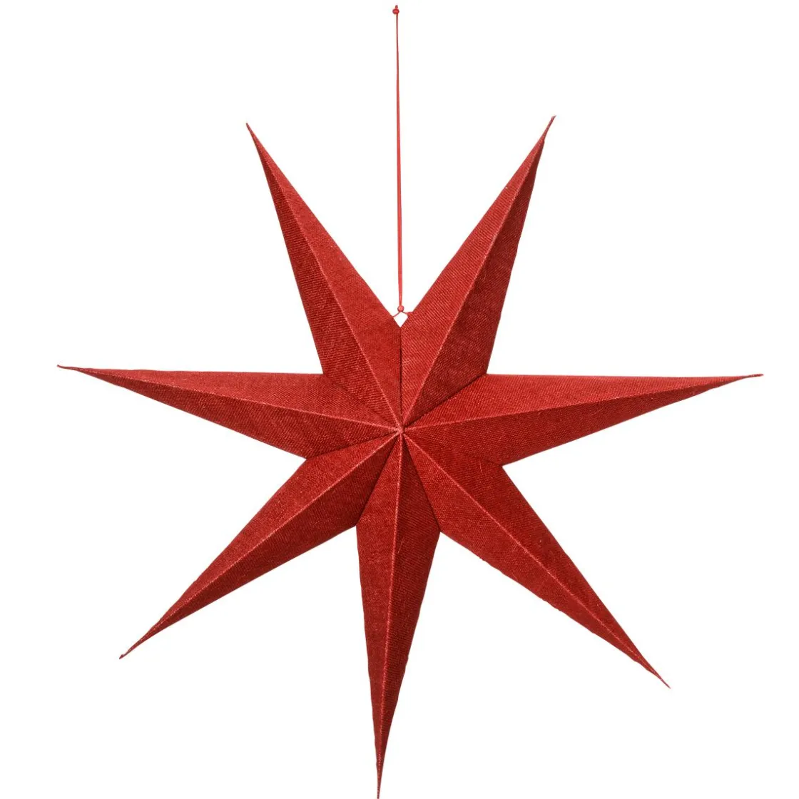 DecoWoerner Estrella De Navidad>Estrella Plegable Cubierta De Yute 45 Cm