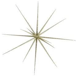 DecoWoerner Estrella De Navidad>Estrella Sputnik, Color Dorado, Ø 40 Cm