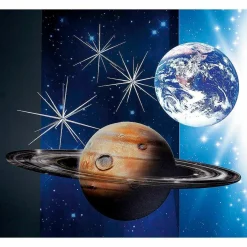 DecoWoerner Estrella De Navidad>Estrella Sputnik, Color , Ø 40 Cm