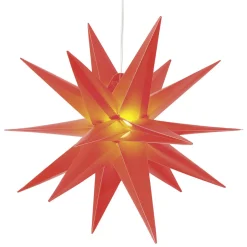DecoWoerner Decoración Temática|Estrella De Navidad>Estrellas De Plástico En 3D De Aspecto