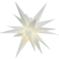 DecoWoerner Decoración Temática|Estrella De Navidad>Estrellas De Plástico En 3D De Aspecto