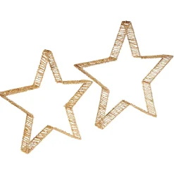 DecoWoerner Estrella De Navidad>Estrellas Decorativas 2 Piezas Ø 40-50 Cm