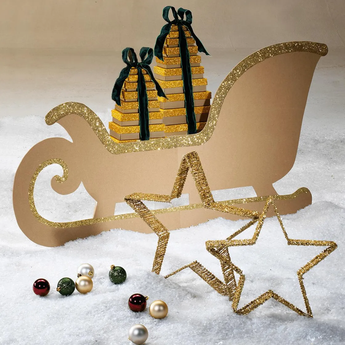 DecoWoerner Estrella De Navidad>Estrellas Decorativas 2 Piezas Ø 40-50 Cm