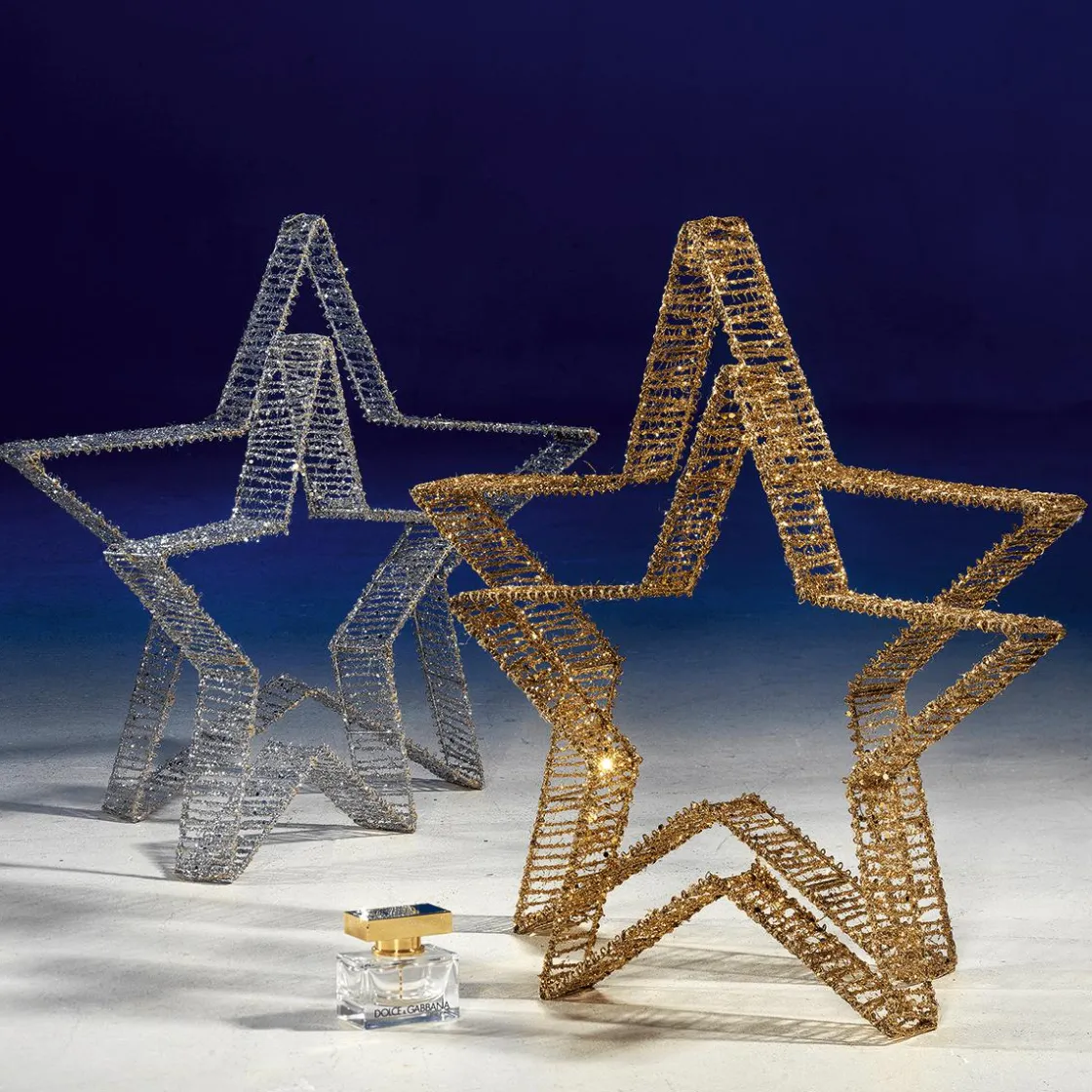 DecoWoerner Estrella De Navidad>Estrellas Decorativas 2 Piezas Ø 40-50 Cm