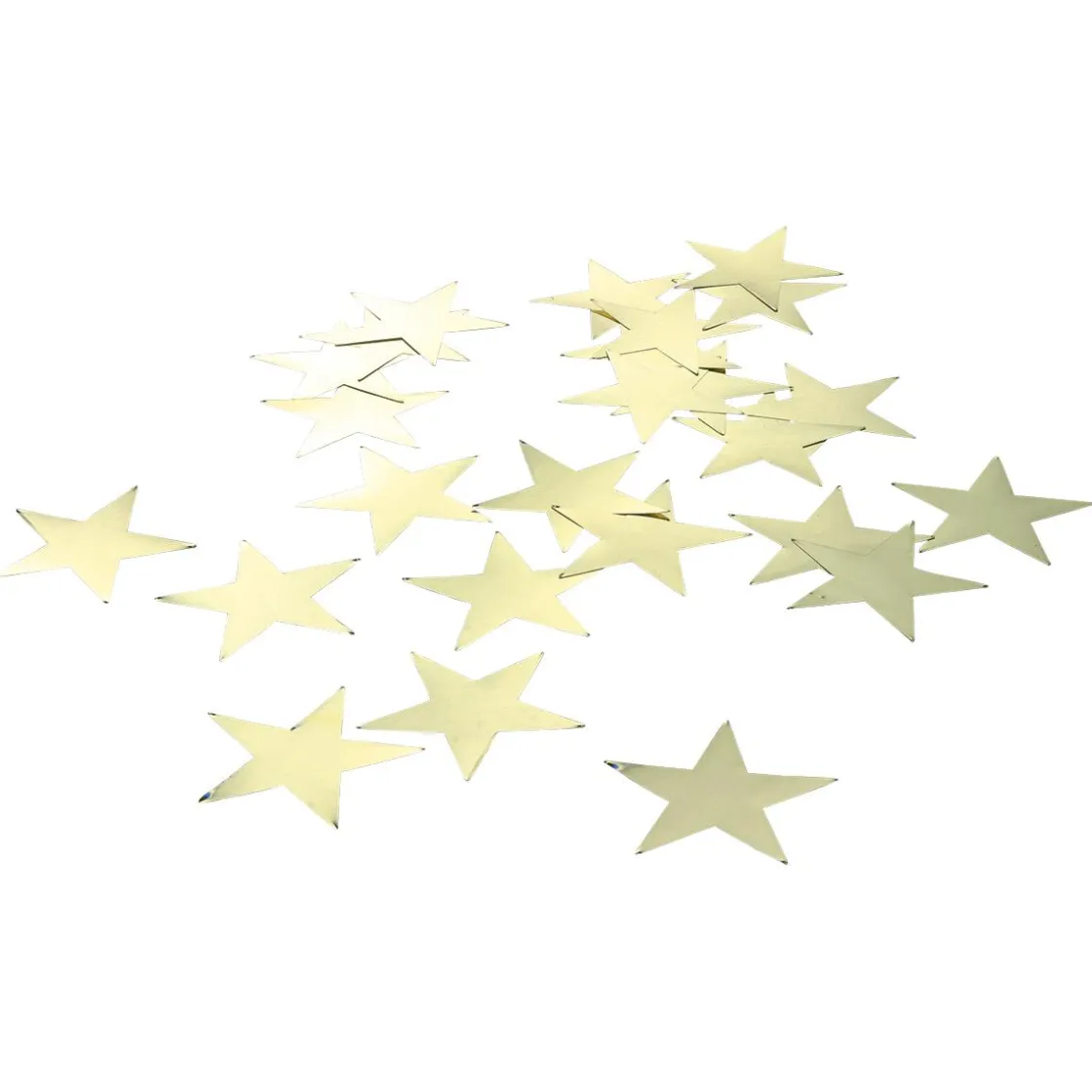 DecoWoerner Decoración Dispersa|Estrella De Navidad>Estrellas Decorativas Para Dispersar , Ø 10 Cm, 25 Piezas