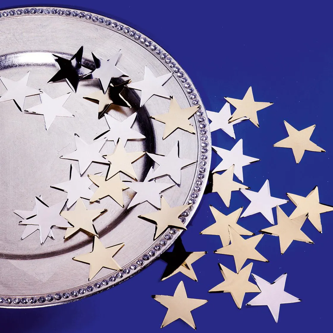 DecoWoerner Decoración Dispersa|Estrella De Navidad>Estrellas Decorativas Para Dispersar , Ø 10 Cm, 25 Piezas