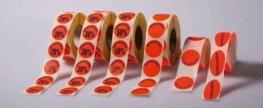 DecoWoerner Etiquetaje|Material De Rebajas>Etiquetas Promocionales 20%, 1000 Piezas