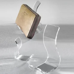 DecoWoerner Expositores Para Tiendas>Expositor De Artículos De Cuero, Altura: 7 Cm