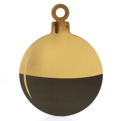 DecoWoerner Decoración Navideña Xxl>Expositor De Bolas De Navidad 35 X 46 Cm Oro