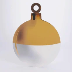 DecoWoerner Decoración Navideña Xxl>Expositor De Bolas De Navidad 51 X 67 Cm Oro