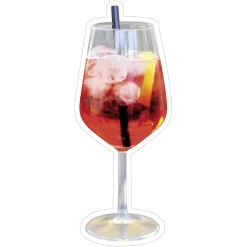 DecoWoerner Decoración Temática|Decoración De Verano>Expositor De Cócteles Aperol Spritz 20 X 50 Cm