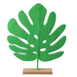 DecoWoerner Decoración De Verano>Expositor De Hoja De Monstera Altura 42 Cm