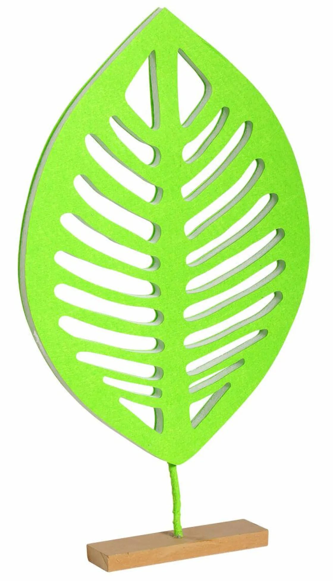 DecoWoerner Decoración De Verano>Expositor De Hojas Claro, Altura 60 Cm