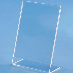 DecoWoerner Carteles Y Señalización>Expositor De Mesa, DIN A6, Formato Vertical