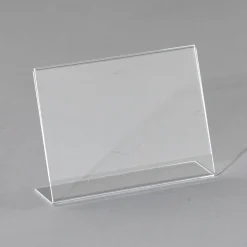 DecoWoerner Carteles Y Señalización>Expositor De Mesa, DIN A6, Formato Horizontal