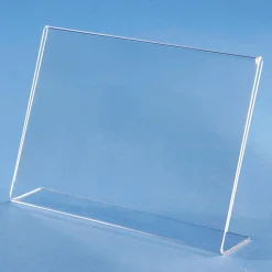 DecoWoerner Carteles Y Señalización>Expositor De Mesa, DIN A5, Formato Horizontal