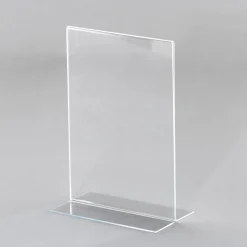 DecoWoerner Carteles Y Señalización>Expositor De Mesa, DIN A5, Formato Vertical