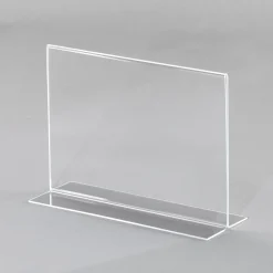 DecoWoerner Carteles Y Señalización>Expositor De Mesa, DIN A5, Formato Vertical