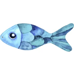 DecoWoerner Decoración De Verano>Expositor De Peces, , Puntos De Colores, 30 X 12 Cm