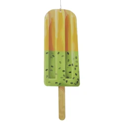 DecoWoerner Decoración De Verano>Expositor De Polos Kiwi-naranja 50 Cm