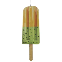 DecoWoerner Decoración De Verano>Expositor De Polos Kiwi-naranja 50 Cm