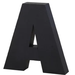 DecoWoerner Decoración Temática>Expositor Decorativo Letra A, Altura 50 Cm