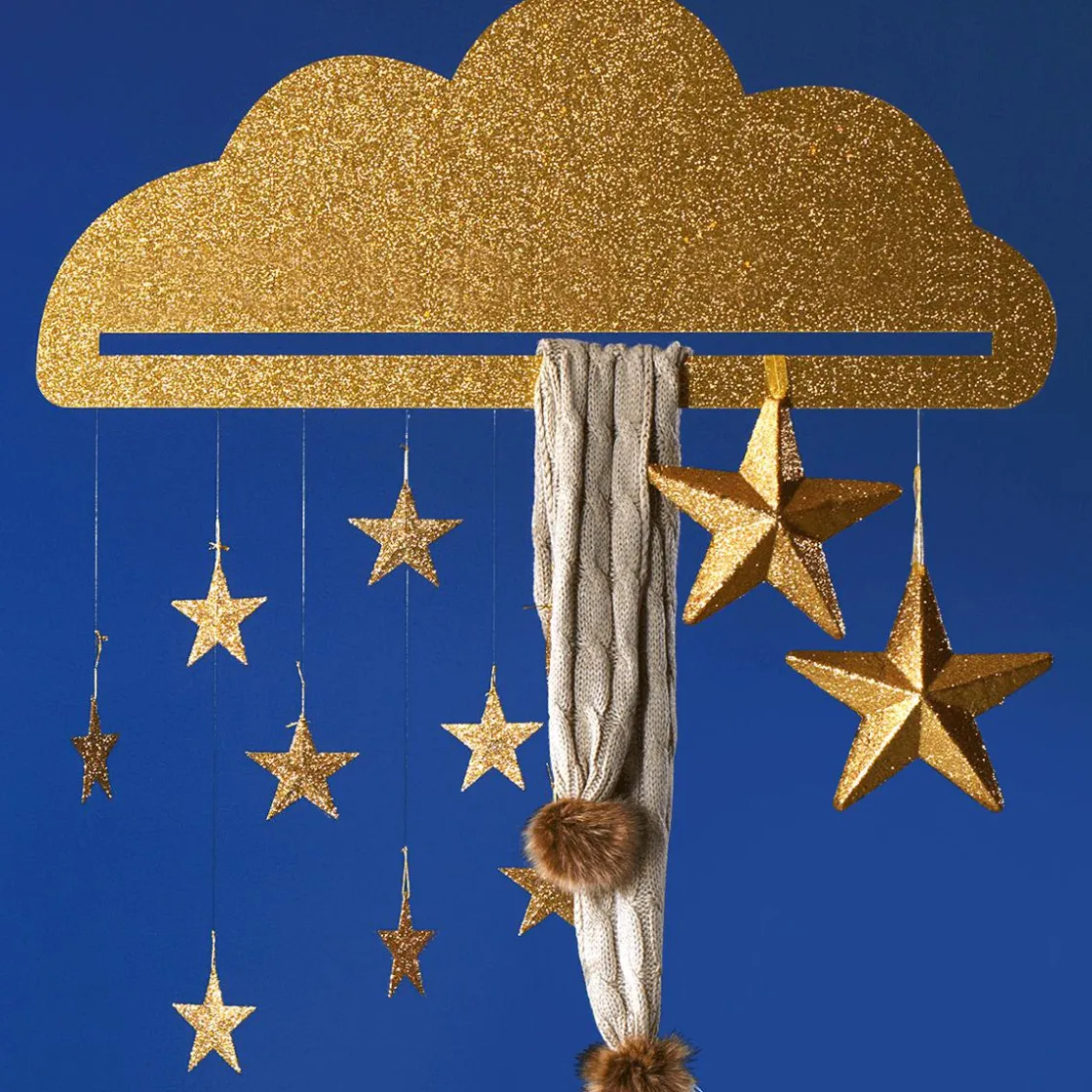 DecoWoerner Decoración De Verano|Decoración De Primavera>Expositor Decorativo Nube 95 Cm