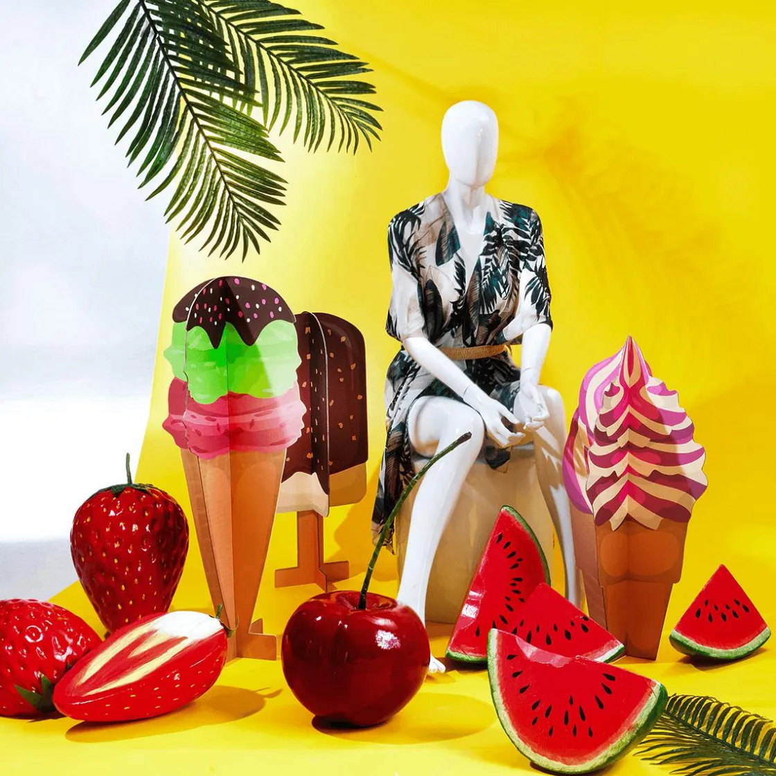 DecoWoerner Decoración De Verano>Expositor Decorativo Paleta, Altura 75 Cm