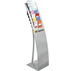 DecoWoerner Expositores Para Tiendas>Expositor Para Folletos "Vario", 132 Cm, 14 X A4