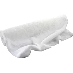 DecoWoerner Telas|Decoración De Invierno>Felpa Blanca, Anchura: 150 Cm