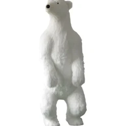 DecoWoerner Decoración De Animales|Decoración De Invierno>Figura Animal De Tamaño Natural Oso Polar, Altura: 190 Cm