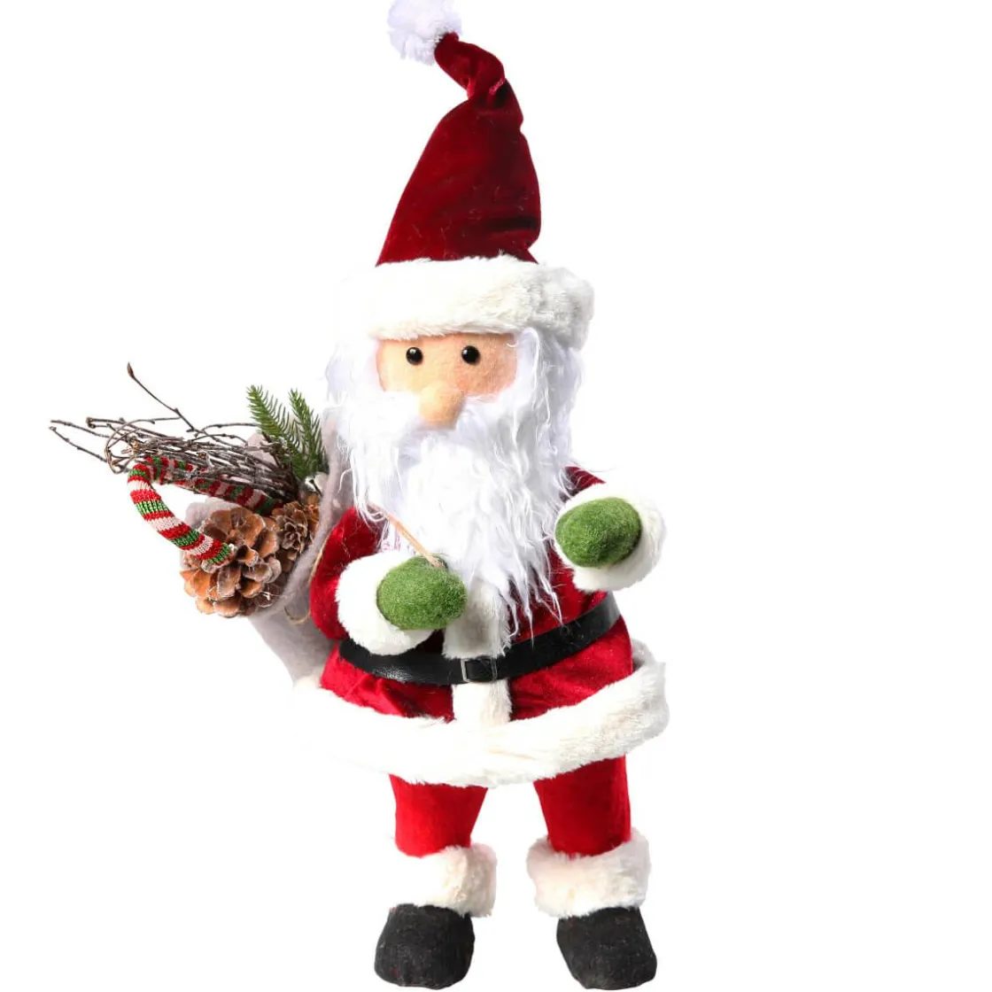 DecoWoerner Figuras De Navidad>Figura De Papá Noel Decorativo 43 Cm