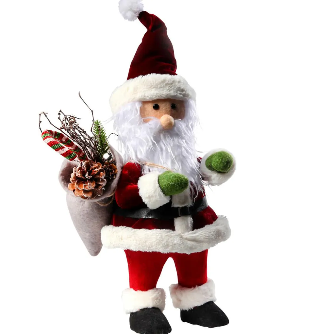 DecoWoerner Figuras De Navidad>Figura De Papá Noel Decorativo 43 Cm