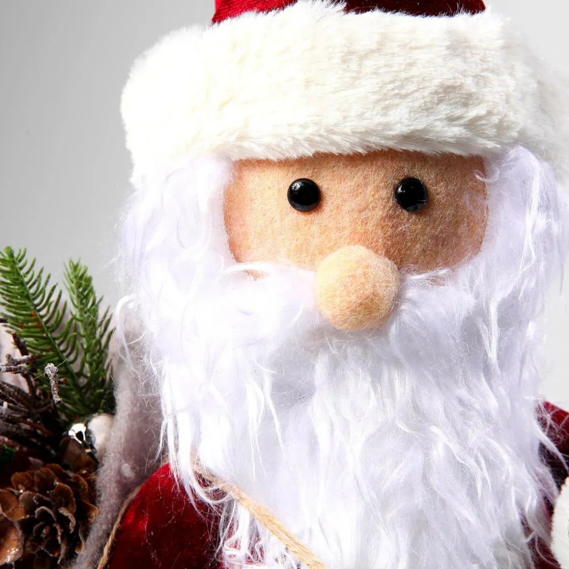 DecoWoerner Figuras De Navidad>Figura De Papá Noel Decorativo 43 Cm
