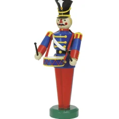 DecoWoerner Decoración Navideña Xxl|Figuras De Navidad>Figura De Soldado Con Tambor, 185 Cm