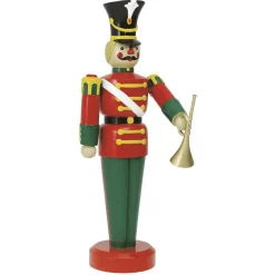 DecoWoerner Decoración Navideña Xxl|Figuras De Navidad>Figura De Soldado Con Trompeta, 185 Cm
