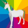 DecoWoerner Decoración De Animales>Figura De Unicornio Del Arco Iris Su Color Preferido