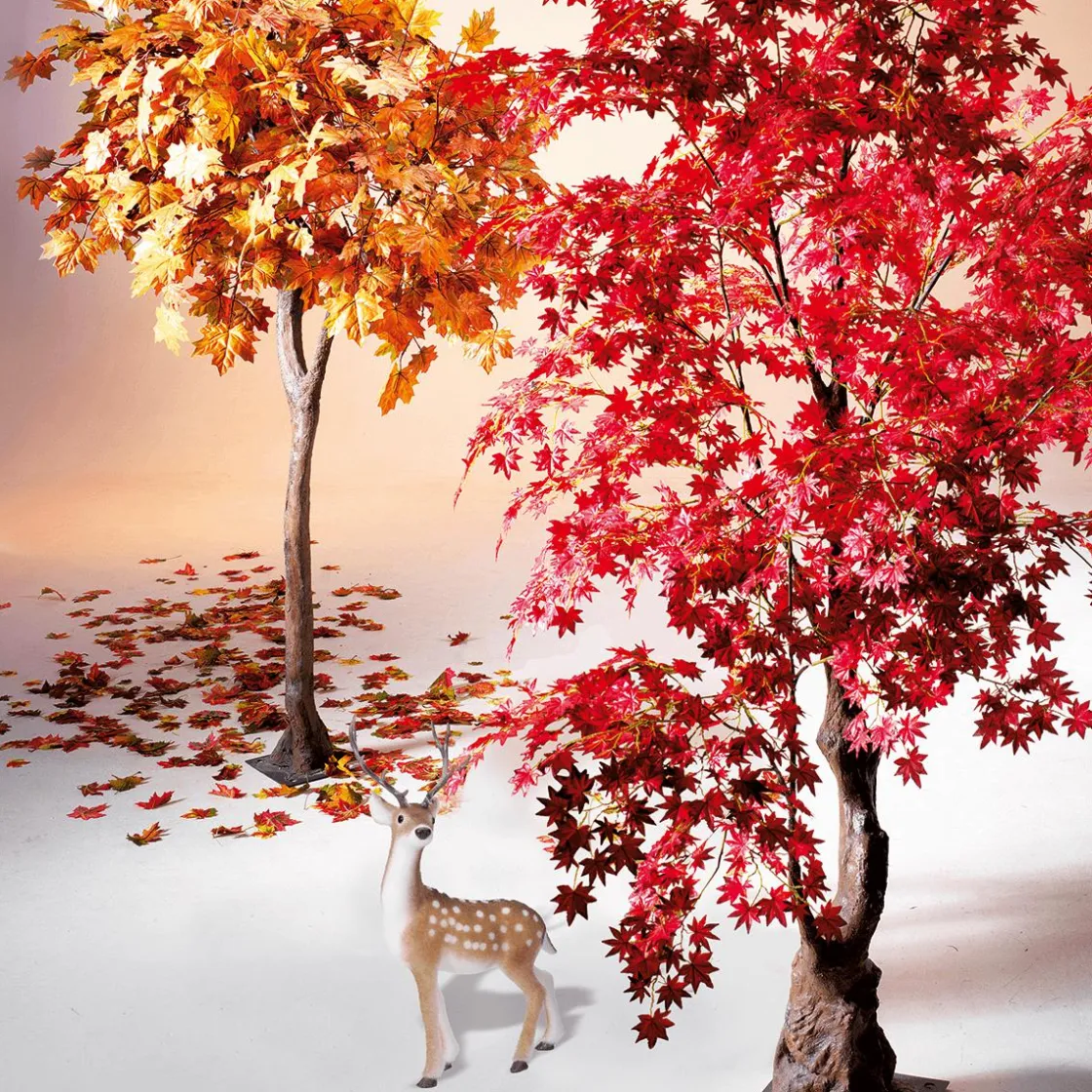 DecoWoerner Decoración De Animales|Decoración De Otoño>Figura Deco Ciervo Animal Con Cornamenta 27 X 18 X 56 Cm