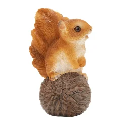 DecoWoerner Decoración De Animales>Figura Decorativa Ardilla Con Bellota 13 X 9 X 6 Cm (alto X Ancho X Fondo)