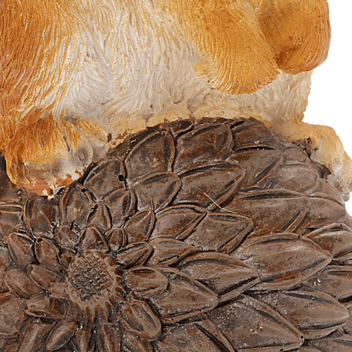 DecoWoerner Decoración De Animales>Figura Decorativa Ardilla Con Bellota 13 X 9 X 6 Cm (alto X Ancho X Fondo)